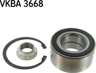 SKF VKBA 3668 - Комплект подшипника ступицы колеса avtokuzovplus.com.ua