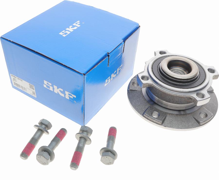 SKF VKBA 3670 - Комплект подшипника ступицы колеса avtokuzovplus.com.ua