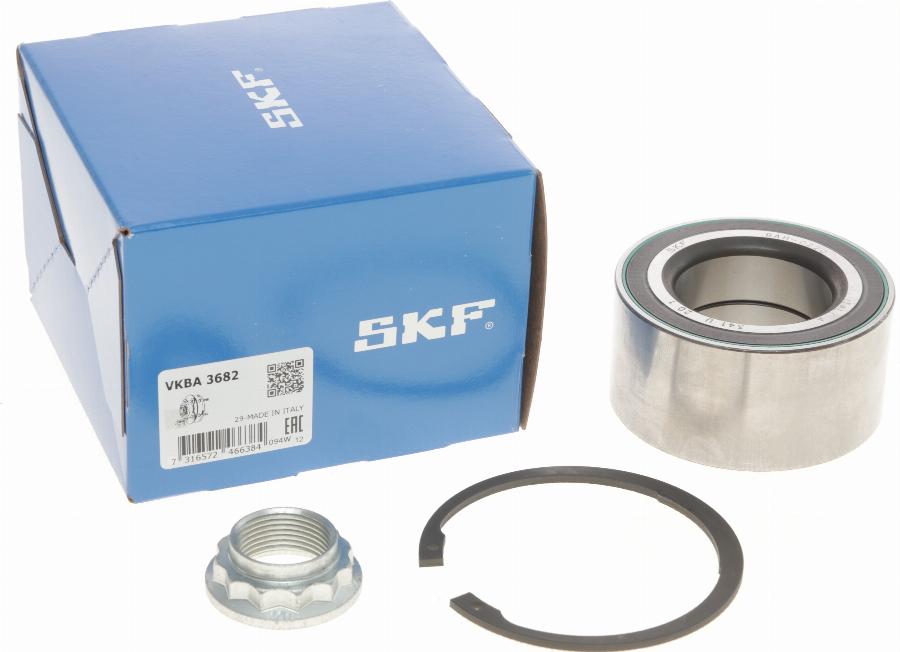 SKF VKBA 3682 - Комплект подшипника ступицы колеса avtokuzovplus.com.ua