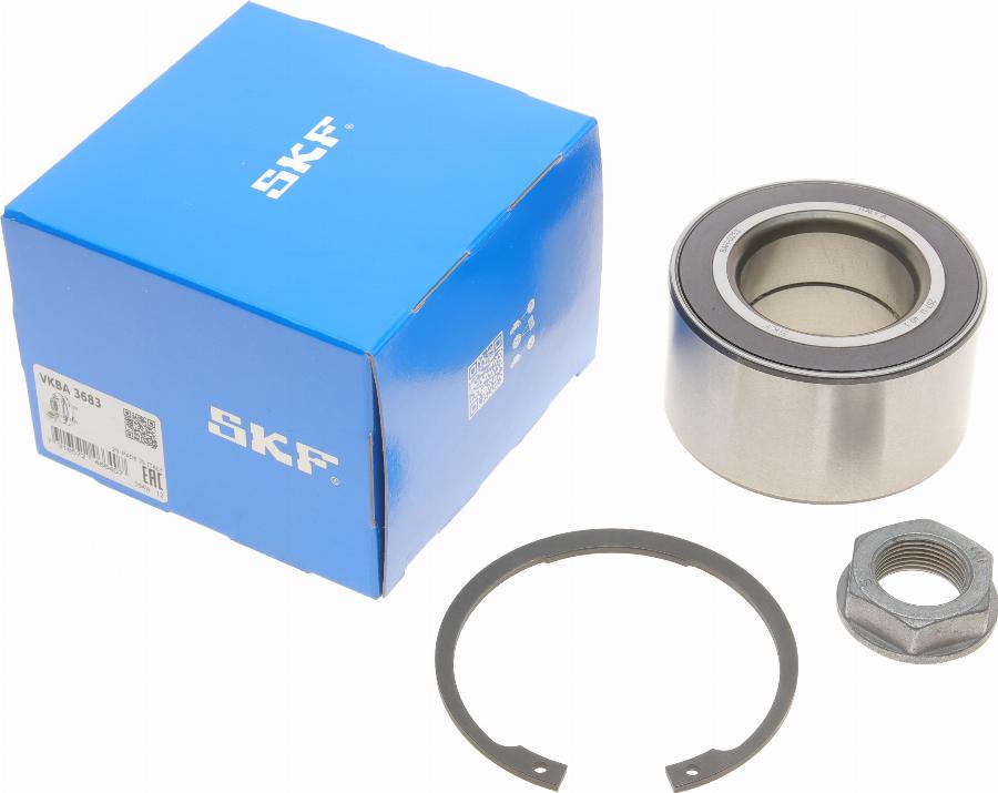 SKF VKBA 3683 - Комплект підшипника маточини колеса autocars.com.ua