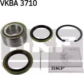 SKF VKBA 3710 - Комплект подшипника ступицы колеса autodnr.net