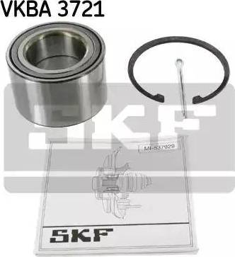 SKF VKBA 3721 - Комплект підшипника маточини колеса autocars.com.ua