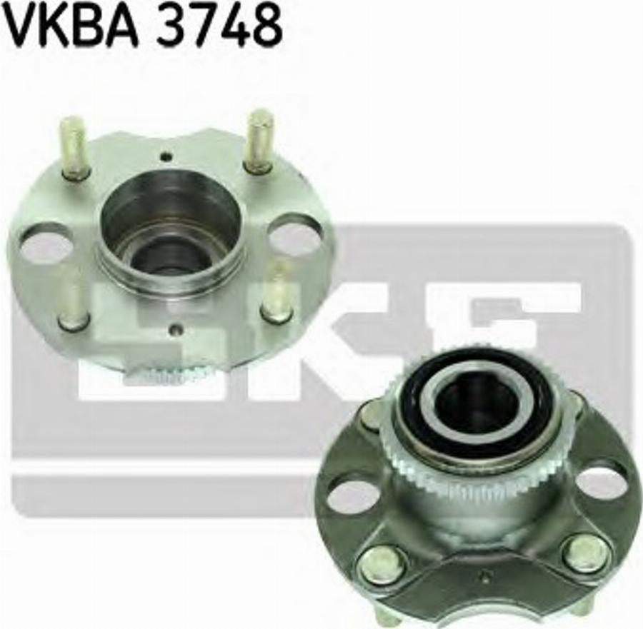 SKF VKBA3748 - Ступица колеса, поворотный кулак avtokuzovplus.com.ua