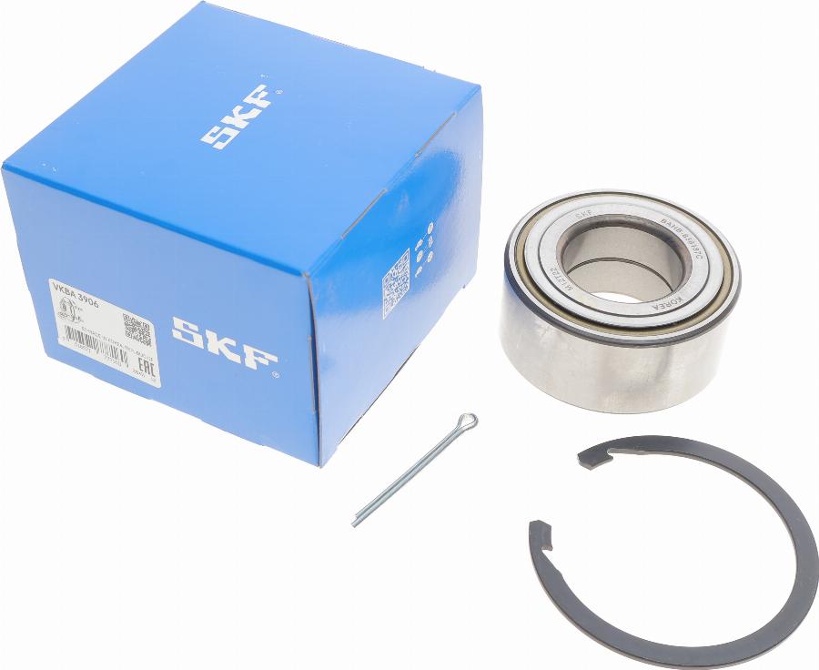 SKF VKBA 3906 - Комплект подшипника ступицы колеса avtokuzovplus.com.ua