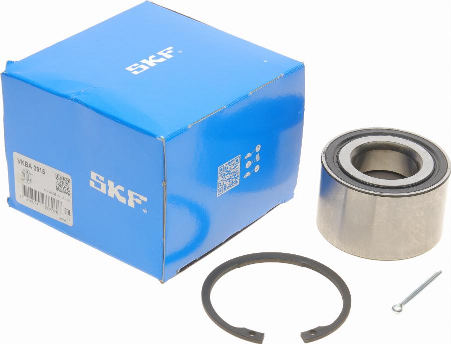 SKF VKBA 3915 - Комплект підшипника маточини колеса autocars.com.ua