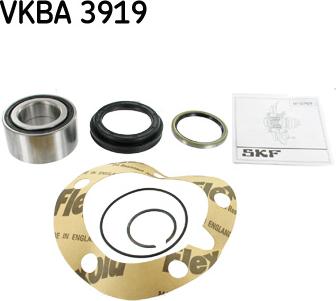 SKF VKBA 3919 - Комплект подшипника ступицы колеса avtokuzovplus.com.ua