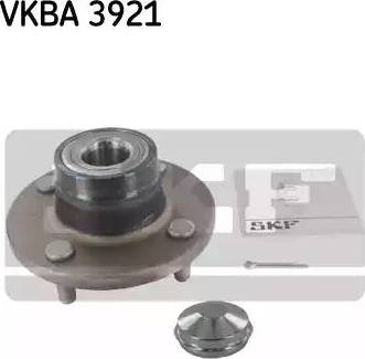 SKF VKBA 3921 - Маточина колеса autocars.com.ua