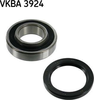 SKF VKBA 3924 - Комплект підшипника маточини колеса autocars.com.ua