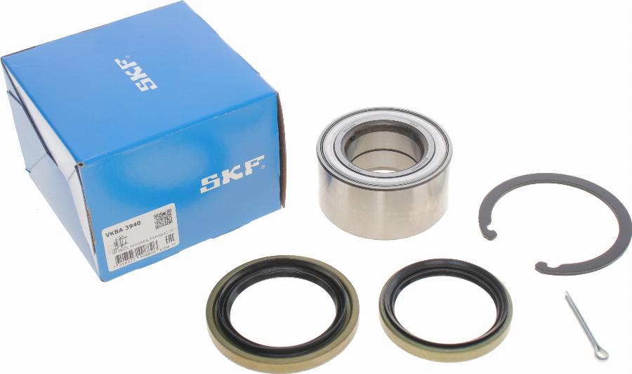 SKF VKBA 3940 - Комплект подшипника ступицы колеса avtokuzovplus.com.ua