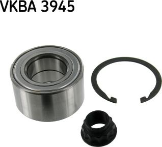 SKF VKBA 3945 - Комплект підшипника маточини колеса autocars.com.ua