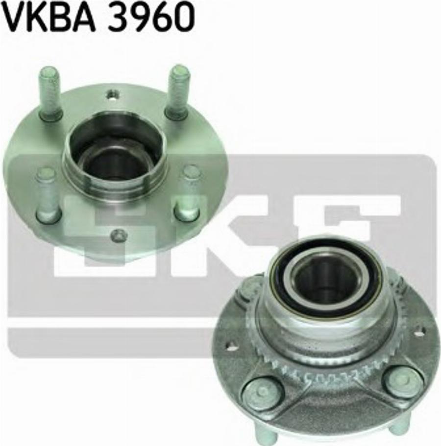 SKF VKBA 3960 - Маточина колеса autocars.com.ua