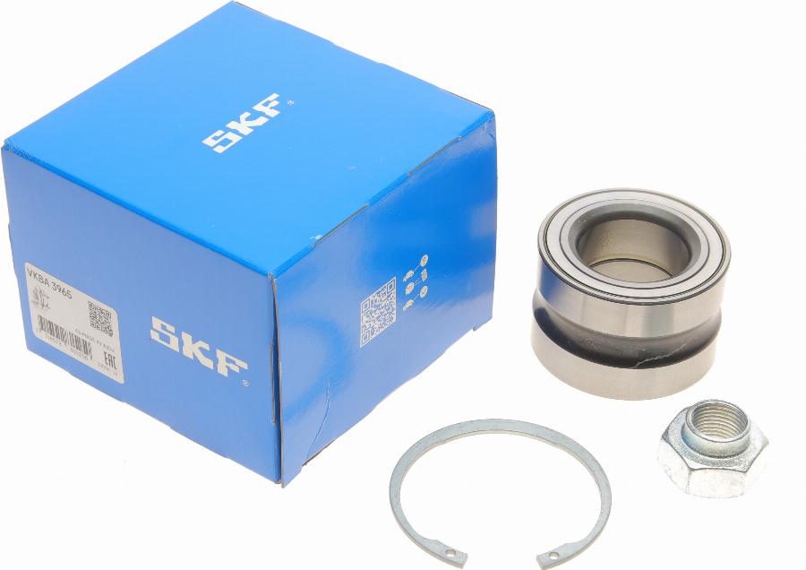 SKF VKBA 3965 - Комплект підшипника маточини колеса autocars.com.ua