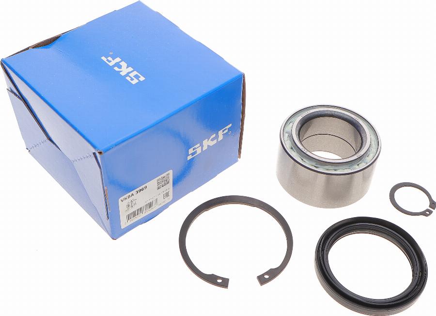 SKF VKBA 3969 - Комплект підшипника маточини колеса autocars.com.ua