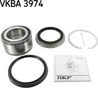 SKF VKBA 3974 - Комплект підшипника маточини колеса autocars.com.ua