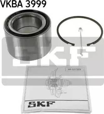 SKF VKBA 3999 - Комплект підшипника маточини колеса autocars.com.ua