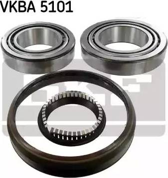 SKF VKBA 5101 - Комплект подшипника ступицы колеса avtokuzovplus.com.ua