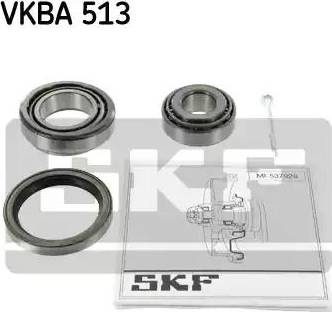 SKF VKBA 513 - Комплект підшипника маточини колеса autocars.com.ua