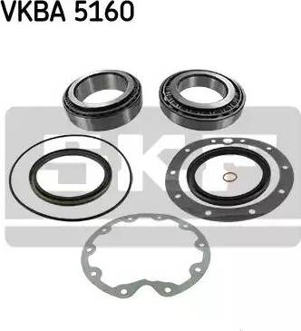 SKF VKBA5160 - Комплект подшипника ступицы колеса avtokuzovplus.com.ua