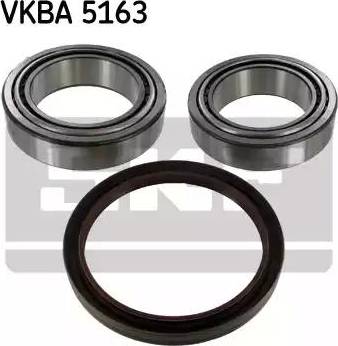 SKF VKBA5163 - Комплект подшипника ступицы колеса autodnr.net