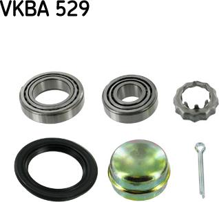 SKF VKBA 529 - Комплект подшипника ступицы колеса autodnr.net