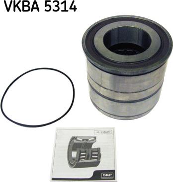 SKF VKBA 5314 - Комплект подшипника ступицы колеса avtokuzovplus.com.ua