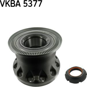 SKF VKBA 5377 - Комплект подшипника ступицы колеса avtokuzovplus.com.ua