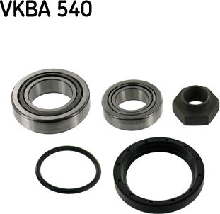 SKF VKBA 540 - Комплект підшипника маточини колеса autocars.com.ua
