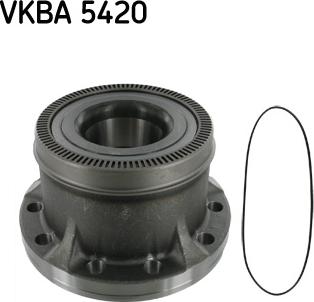 SKF VKBA 5420 - Комплект подшипника ступицы колеса avtokuzovplus.com.ua