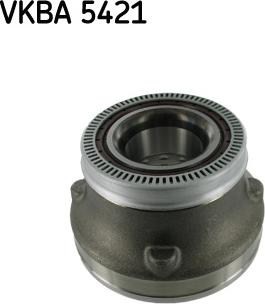 SKF VKBA 5421 - Комплект подшипника ступицы колеса avtokuzovplus.com.ua