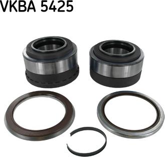 SKF VKBA 5425 - Комплект підшипника маточини колеса autocars.com.ua