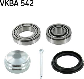 SKF VKBA 542 - Комплект підшипника маточини колеса autocars.com.ua