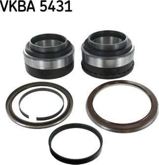 SKF VKBA 5431 - Комплект підшипника маточини колеса autocars.com.ua