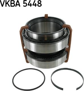 SKF VKBA 5448 - Комплект подшипника ступицы колеса autodnr.net
