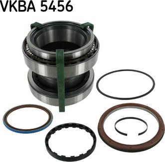 SKF VKBA 5456 - Комплект підшипника маточини колеса autocars.com.ua