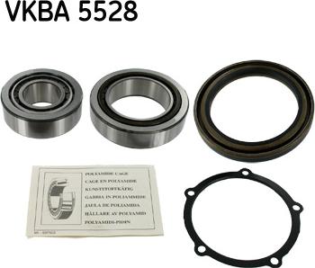 SKF VKBA 5528 - Комплект підшипника маточини колеса autocars.com.ua