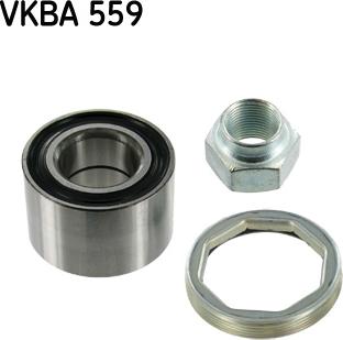 SKF VKBA 559 - Комплект подшипника ступицы колеса avtokuzovplus.com.ua