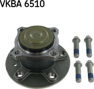 SKF VKBA 6510 - Комплект подшипника ступицы колеса avtokuzovplus.com.ua