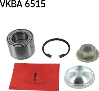 SKF VKBA 6515 - Комплект подшипника ступицы колеса avtokuzovplus.com.ua