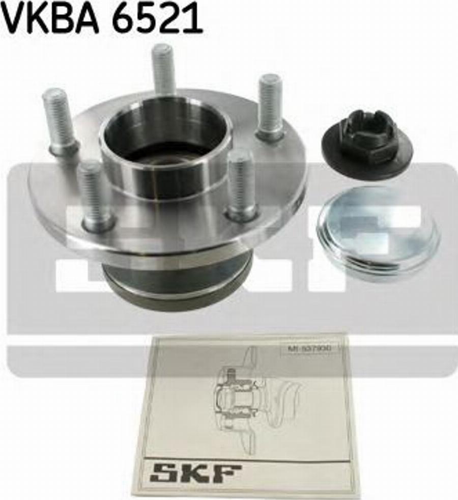 SKF VKBA 6521 - Маточина колеса autocars.com.ua