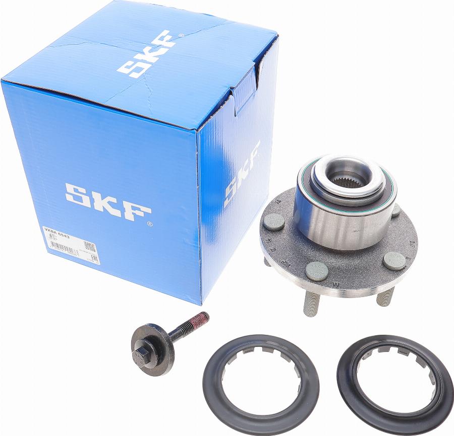 SKF VKBA 6543 - Комплект подшипника ступицы колеса autodnr.net