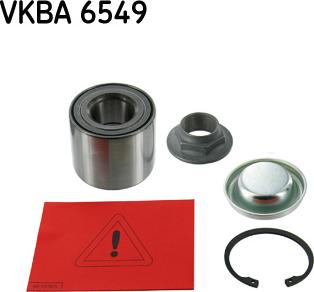 SKF VKBA 6549 - Комплект подшипника ступицы колеса avtokuzovplus.com.ua