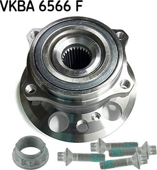 SKF VKBA 6566 F - Комплект подшипника ступицы колеса autodnr.net