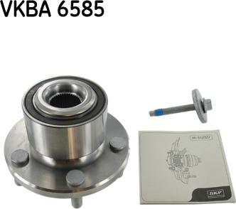 SKF VKBA 6585 - Комплект підшипника маточини колеса autocars.com.ua