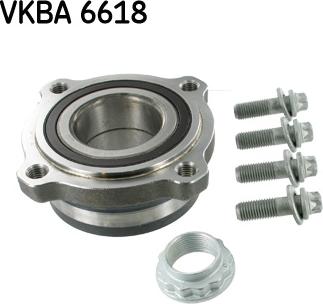 SKF VKBA 6618 - Комплект підшипника маточини колеса autocars.com.ua