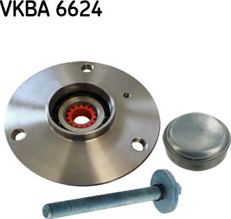 SKF VKBA 6624 - Комплект підшипника маточини колеса autocars.com.ua