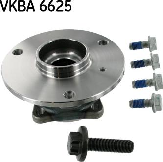 SKF VKBA 6625 - Комплект подшипника ступицы колеса avtokuzovplus.com.ua