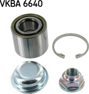 SKF VKBA 6640 - Комплект подшипника ступицы колеса autodnr.net
