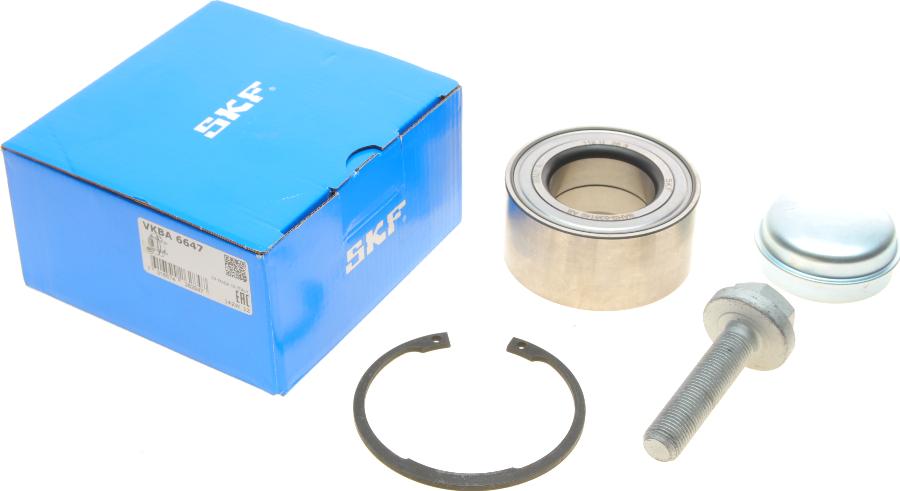 SKF VKBA 6647 - Комплект подшипника ступицы колеса autodnr.net