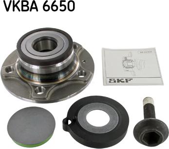 SKF VKBA 6650 - Комплект подшипника ступицы колеса avtokuzovplus.com.ua