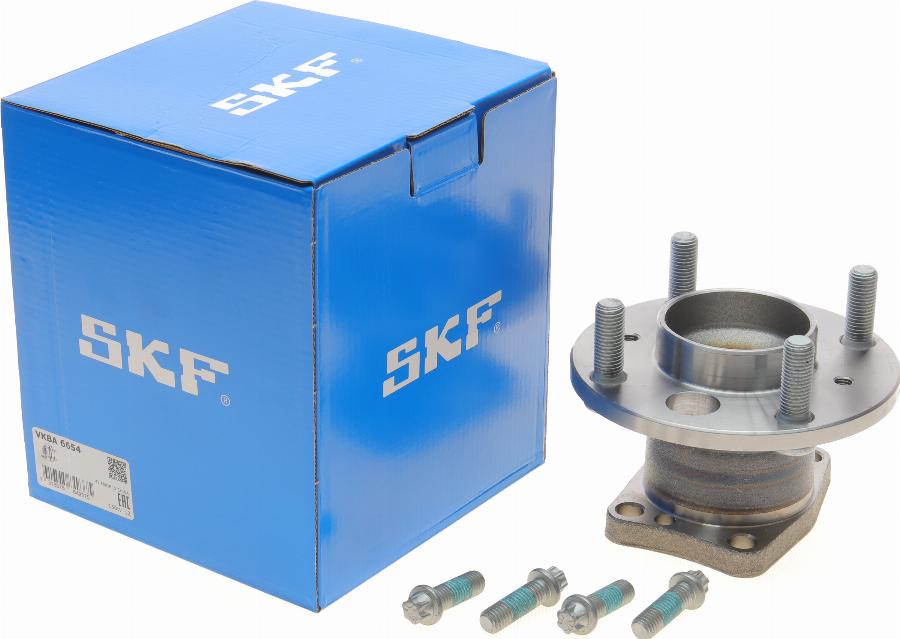 SKF VKBA 6654 - Комплект підшипника маточини колеса autocars.com.ua